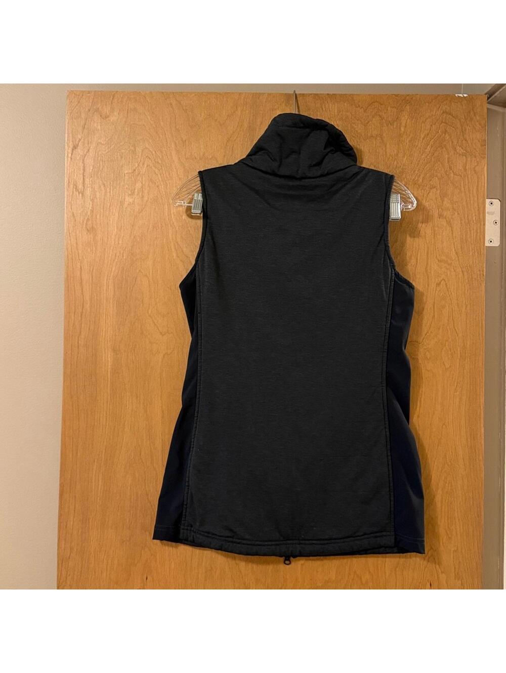 Columbia Charcoal Gray Sleeveless Fleece Vest Men's Small Layering Piece - Picture 2 of 6